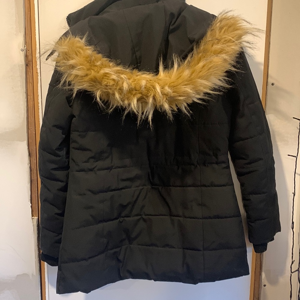 Guess Winter Coat w/ Faux Fur Hood